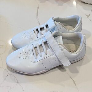 Kids White cheer shoes